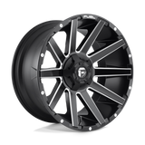 Fuel 1PC D616 CONTRA Black wheel