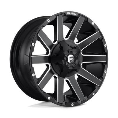 Fuel 1PC D616 CONTRA Black wheel