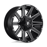 Fuel 1PC D616 CONTRA 20x9 +20mm Matte Black Milled
