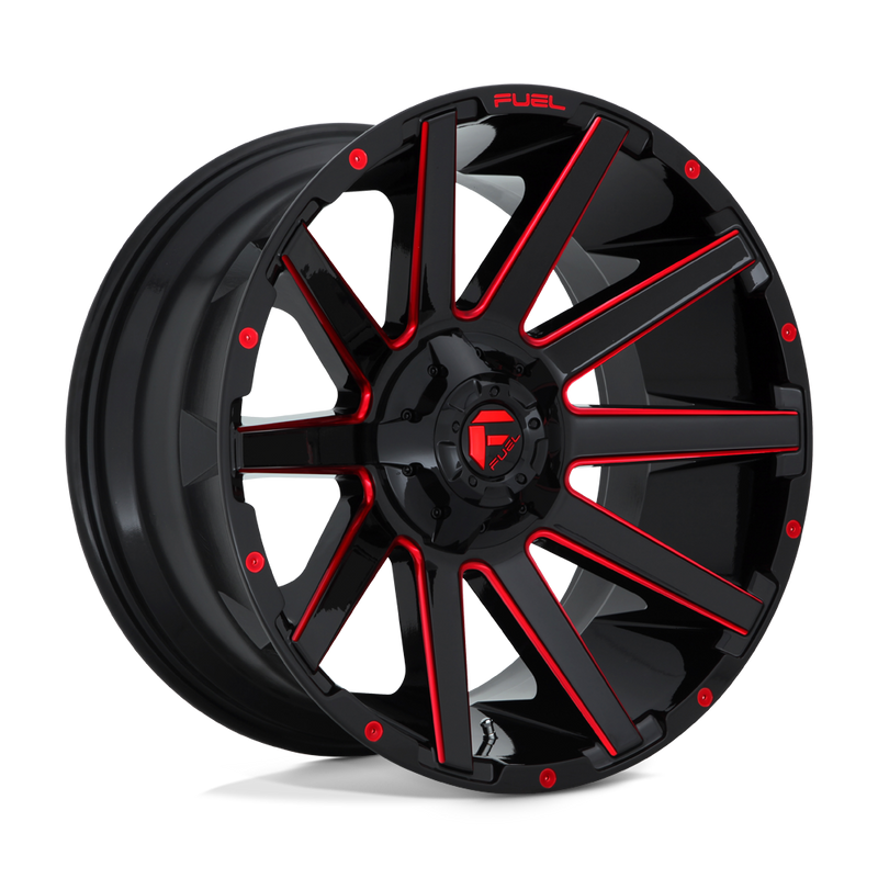 Fuel 1PC D643 CONTRA Black wheel