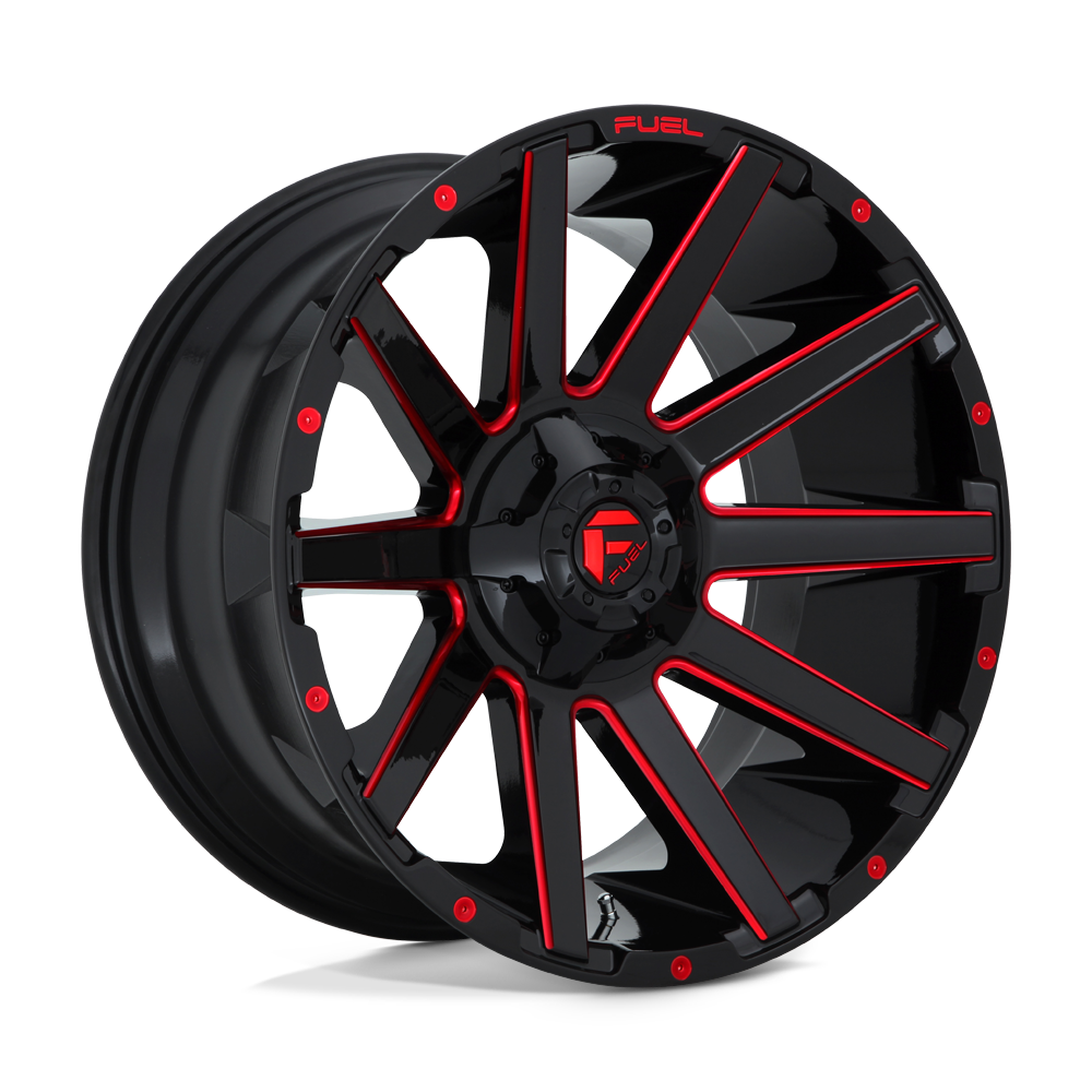Fuel 1PC D643 CONTRA Black wheel
