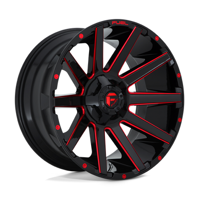 Fuel 1PC D643 CONTRA Black wheel
