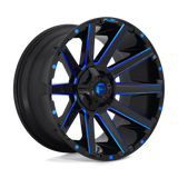 Fuel 1PC Contra Black wheel