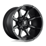 Fuel 1PC D556 COUPLER 20x10 -12mm Matte Black Smoke Tint