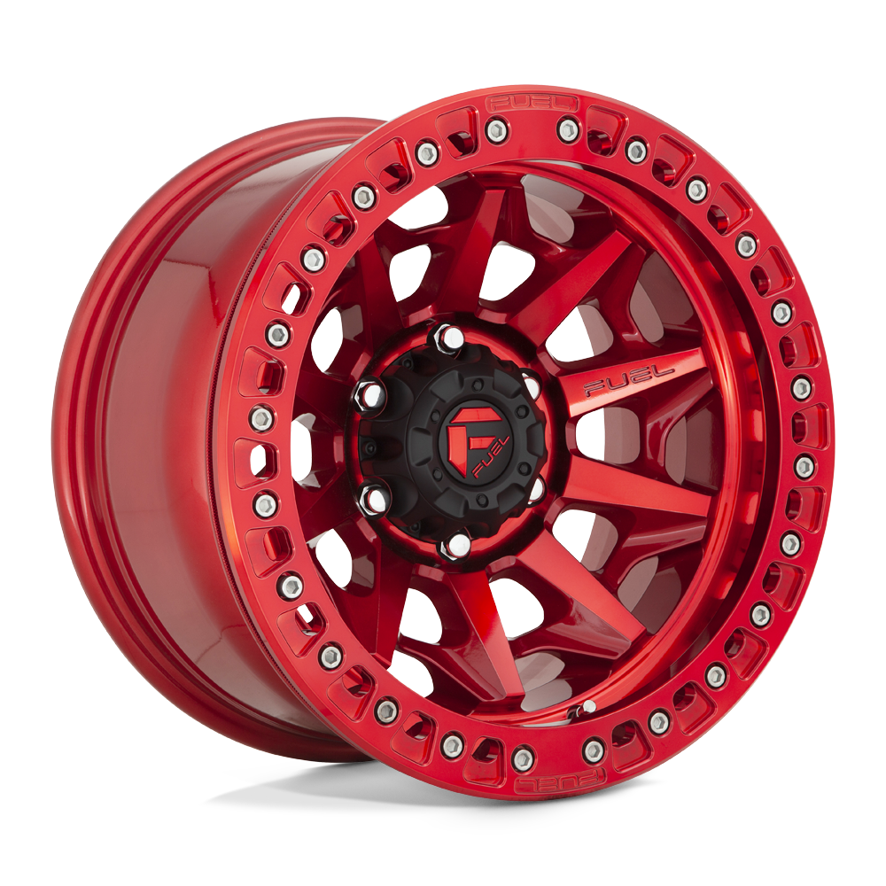 Fuel 1PC D113 COVERT BEADLOCK Red wheel