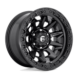 Fuel 1PC D694 COVERT 17x9 -12mm Matte Black