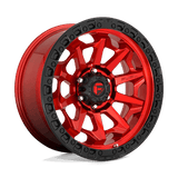 Fuel 1PC D695 COVERT 20x9 +20mm Candy Red Black Bead Ring