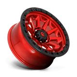 Fuel 1PC D695 COVERT 20x10 -18mm Candy Red Black Bead Ring