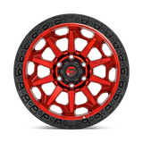 Fuel 1PC D695 COVERT 18x9 +1mm Candy Red Black Bead Ring