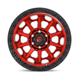 Fuel 1PC D695 COVERT 20x9 +20mm Candy Red Black Bead Ring