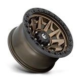 Fuel 1PC D696 COVERT 17x9 -12mm Matte Bronze Black Bead Ring