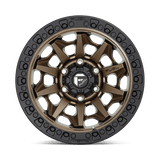 Fuel 1PC D696 COVERT 17x9 -12mm Matte Bronze Black Bead Ring