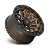 Fuel 1PC D696 COVERT 17x9 +1mm Matte Bronze Black Bead Ring (5x150)