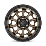 Fuel 1PC D696 COVERT 17x9 +1mm Matte Bronze Black Bead Ring (5x150)