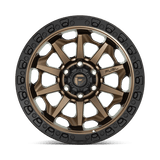 Fuel 1PC D696 COVERT 17x9 +1mm Matte Bronze Black Bead Ring