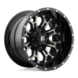 Fuel 1PC D561 CRUSH Machined wheel