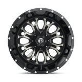Fuel 1PC D561 CRUSH 20x10 -18mm Gloss Machined Smoke Tint
