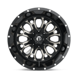 Fuel 1PC D561 CRUSH 18x9 +1mm Gloss Machined Smoke Tint (5x114.3 / 5x127)