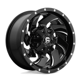 Fuel 1PC D574 CLEAVER 20x8.25 -221mm Gloss Black Milled