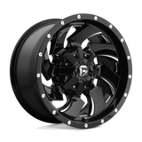 Fuel 1PC Cleaver Black wheel