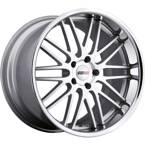 Cray Hawk Silver with Machined Spoke Faces and Stainless Steel Lip