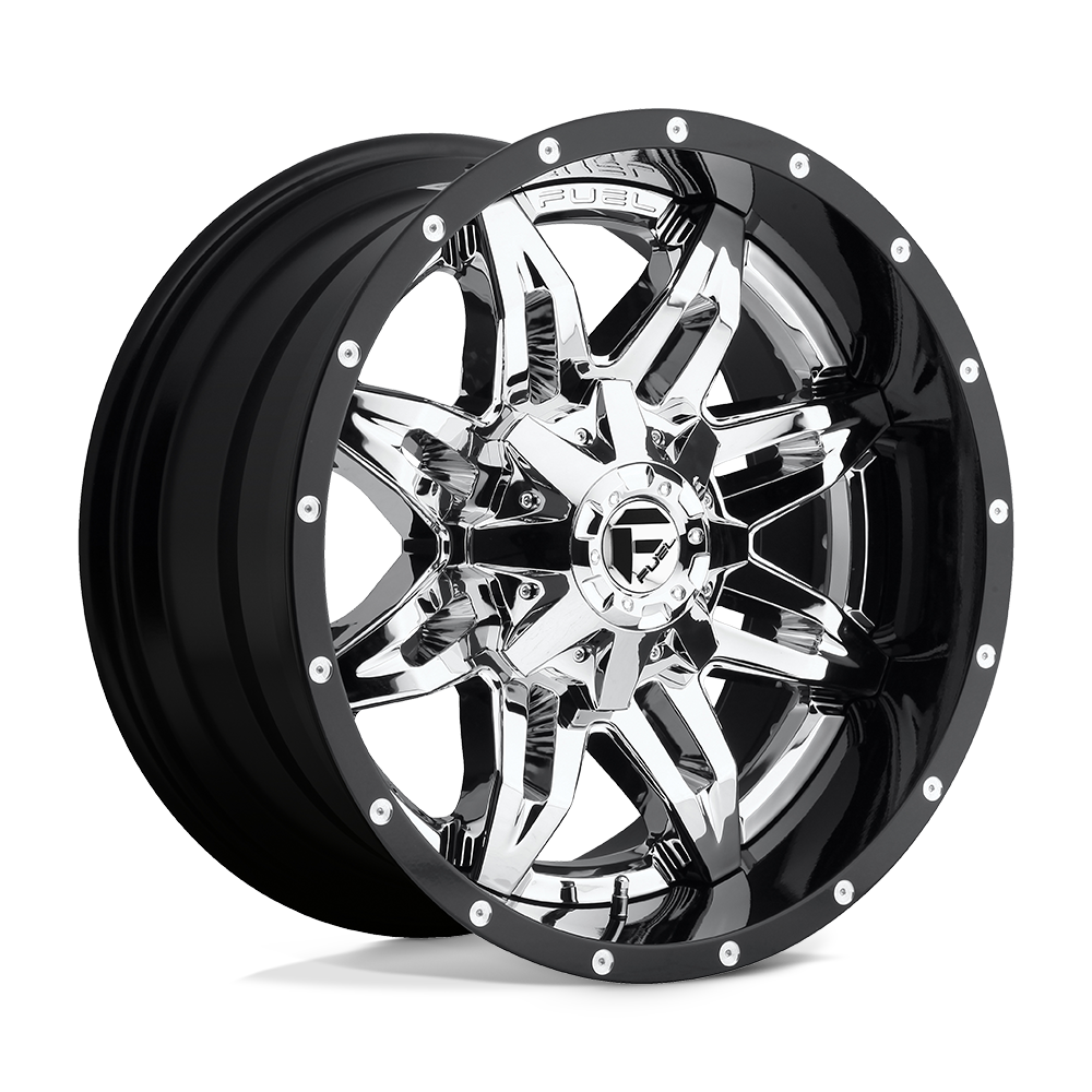 Fuel 2PC D266 LETHAL Chrome wheel