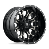 Fuel 2PC D268 CRUSH 22x12 -44mm Matte Black Smoke Tint