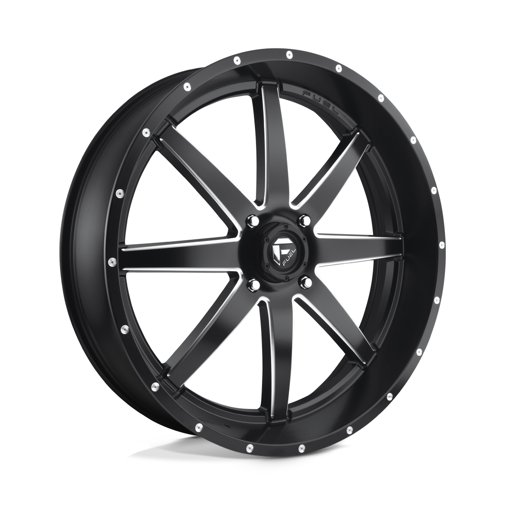 Fuel UTV D538 MAVERICK Black wheel