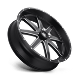 Fuel UTV D538 Maverick 26x7 Matte Black Milled UTV wheel