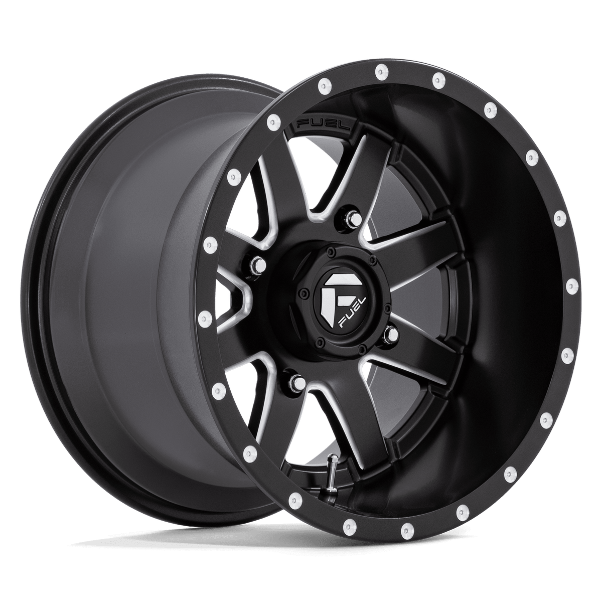 Fuel UTV D538 MAVERICK Black wheel