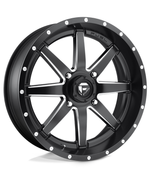 Fuel Utv D538 Maverick Matte Black Milled