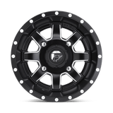 Fuel UTV D538 Maverick 14x7 Matte Black Milled UTV wheel 4x110