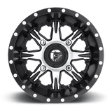 Fuel UTV D541 NUTZ UTV 14x7 +13mm Matte Black Machined
