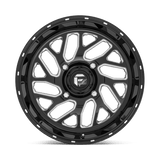 Fuel UTV D581 Triton 16x7 Gloss Black Milled premium UTV wheel