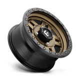 Fuel UTV D583 ANZA 4+3 14x7 +13mm Matte Bronze Black Bead Ring