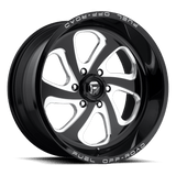 Fuel 1PC D587 FLOW Black wheel