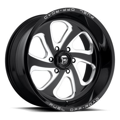 Fuel 1PC D587 FLOW Black wheel