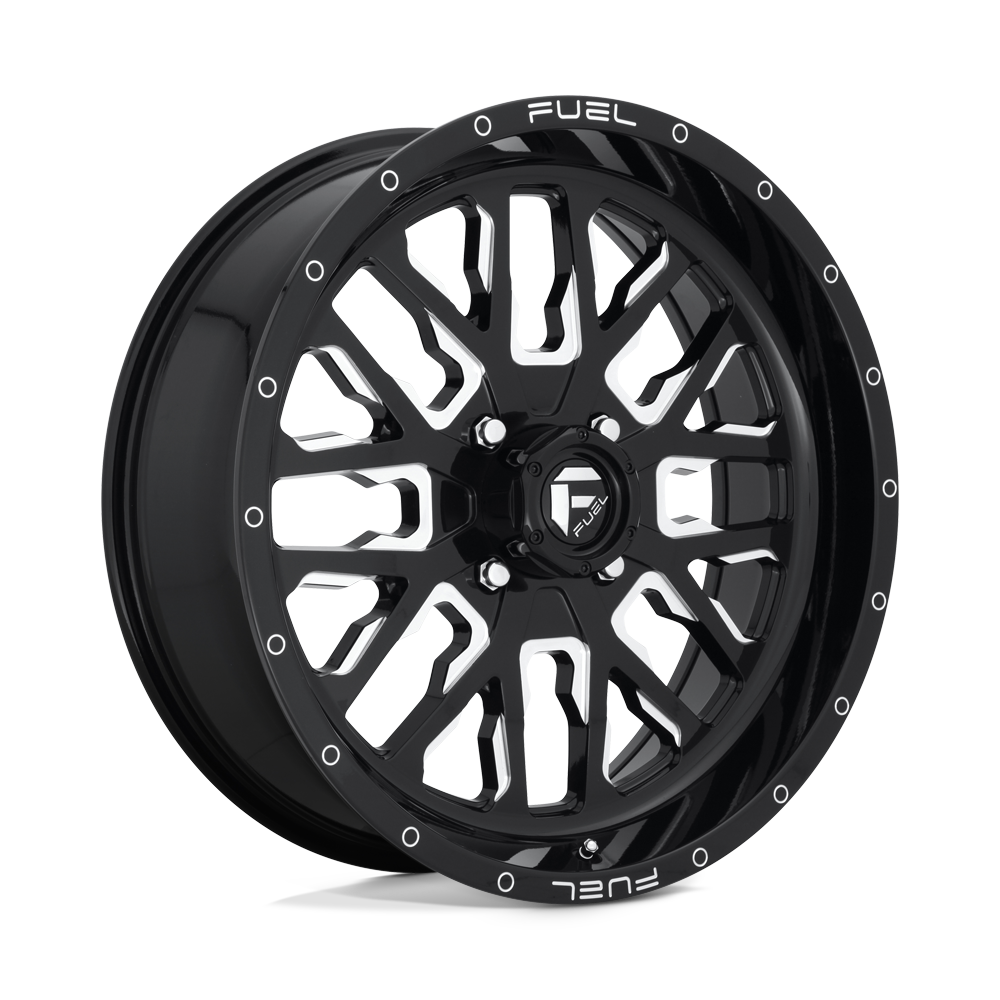 Fuel UTV D611 STROKE Black wheel