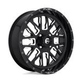 Fuel UTV D611 STROKE Black wheel