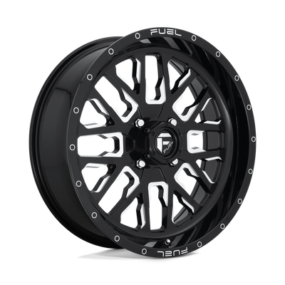 Fuel UTV D611 STROKE Black wheel
