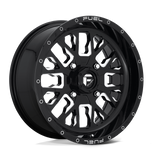 Fuel UTV D611 STROKE Black wheel