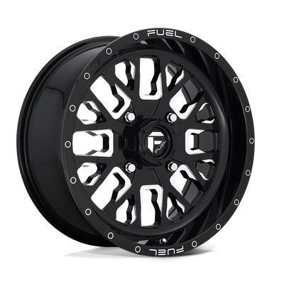 Fuel UTV D611 STROKE Black wheel