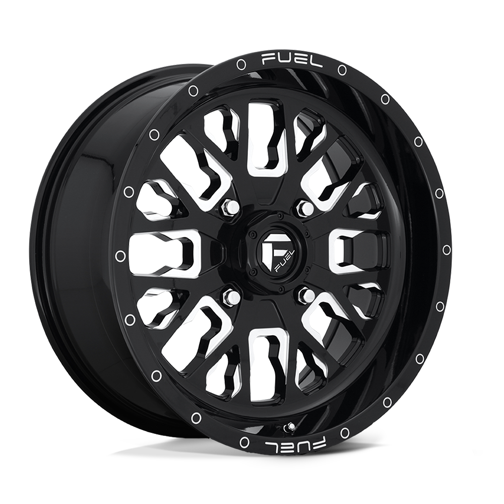 Fuel UTV D611 STROKE Black wheel