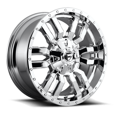 Fuel 1PC Sledge Chrome wheel