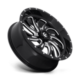 Fuel UTV D641 Kompressor 24x7 Gloss Black Milled premium UTV wheel