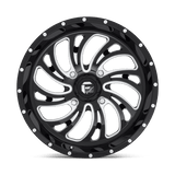 Fuel UTV D641 Kompressor 18x7 Gloss Black Milled premium UTV wheel