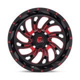 Fuel UTV D642 Kompressor 18x7 Gloss Black Red Tinted Clear premium UTV wheel