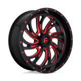 Fuel UTV D642 KOMPRESSOR Black wheel