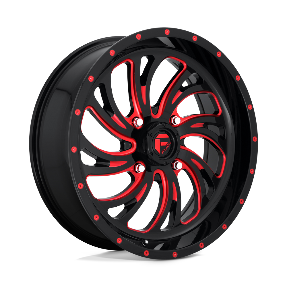 Fuel Utv D642 Kompressor Gloss Black Red Tinted Clear