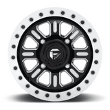 Fuel UTV D910 HARDLINE BEADLOCK 15x10 +25mm Gloss Black Milled